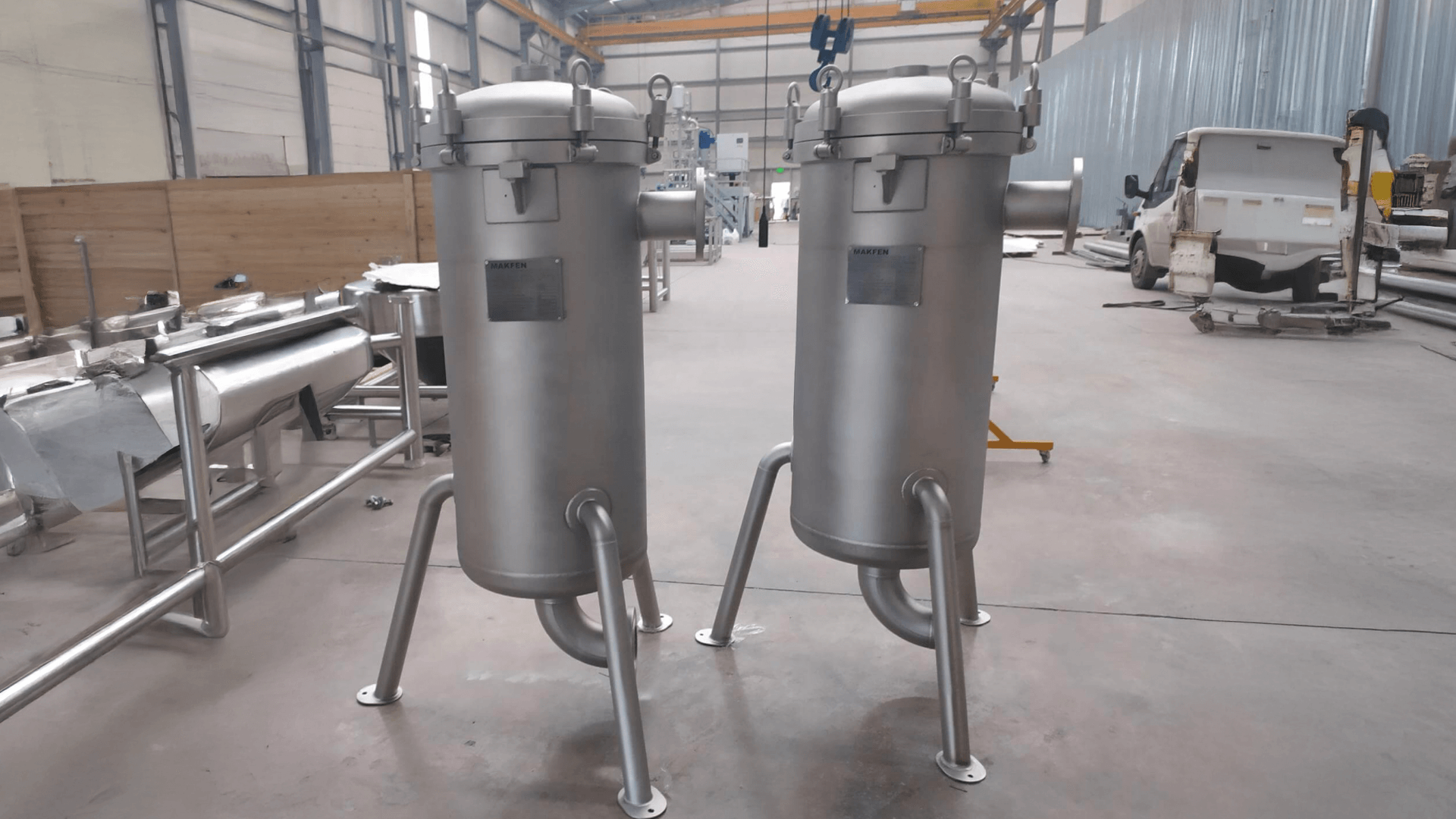 The Stainless Filters consist of high efficiency air filters. They are produced from stainless steel or PP material in accordance with the customer requests. Contact us for Manufacture of the Stainless Filters.