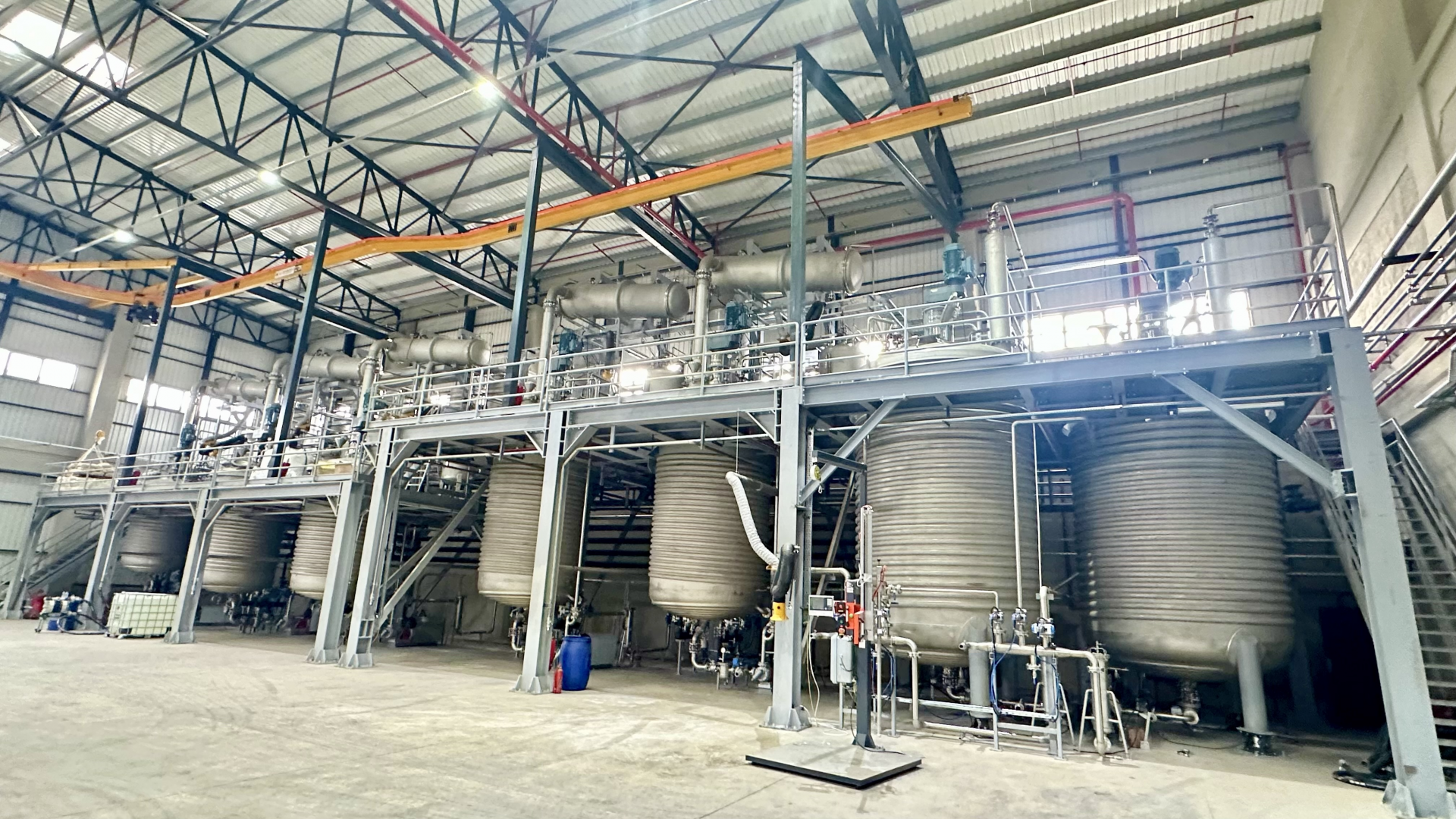 The DOTP / Plasticizer Plant is preferred as the main plasticizer for DOTP use and is mostly preferred in systems that require high tensile strength and are easily processed.