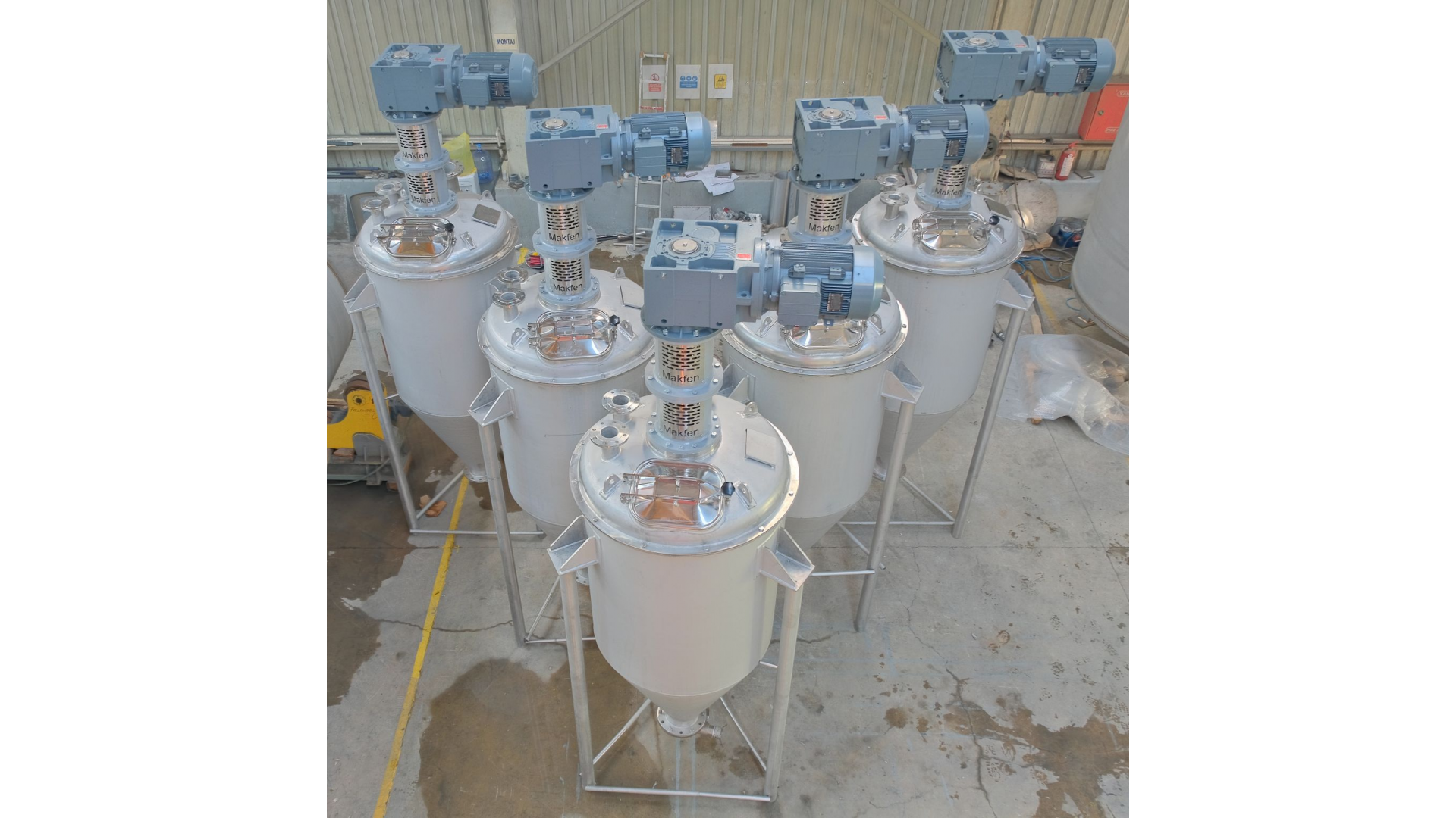 Makfen Makina manufactures the mixers as well as the industrial mixers. Contact us for Pricesof the Industrial Mixers.