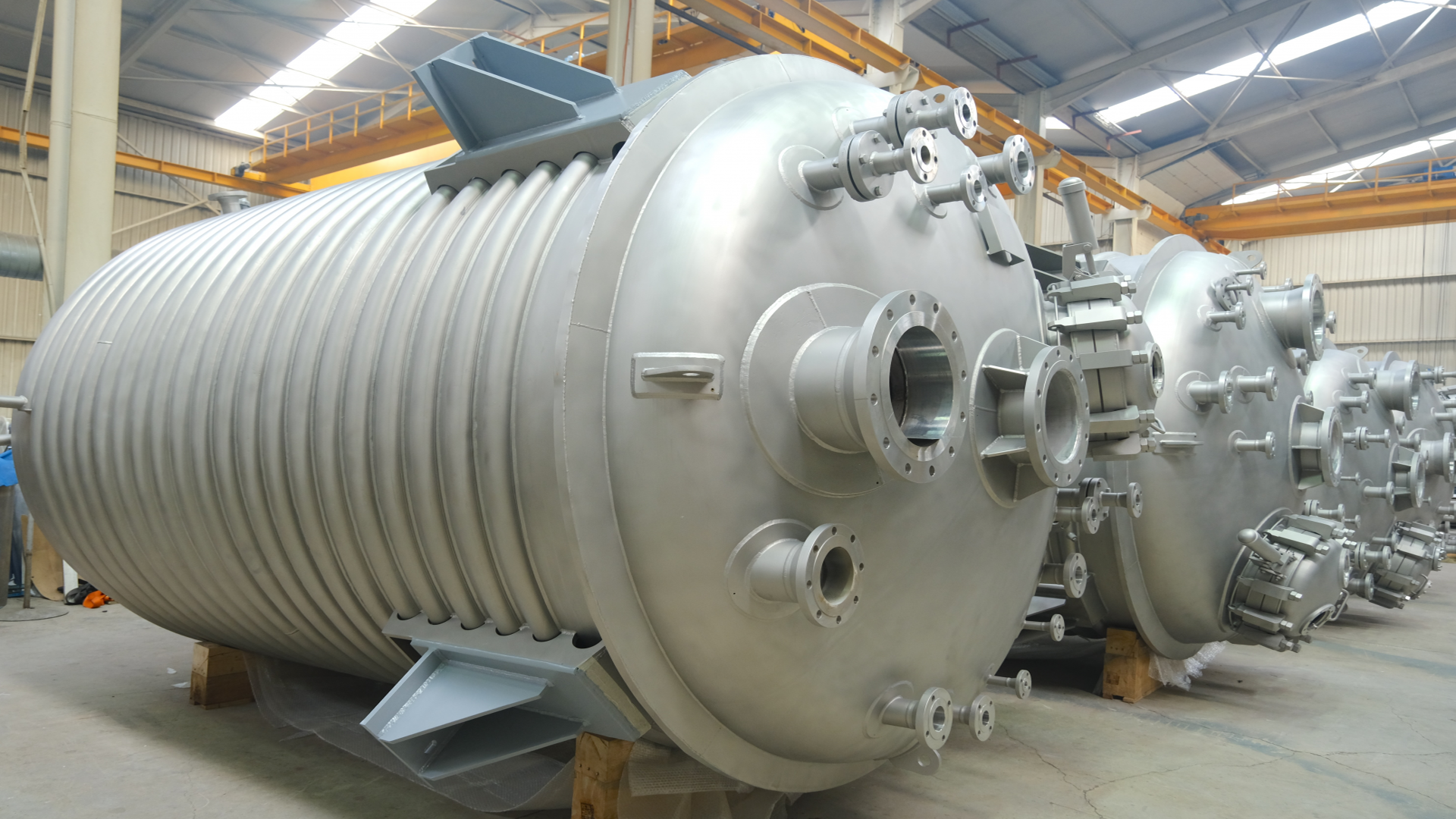 Drawing and installation prices of Steel Reactors, for which you can get a quote on Manufacturing of the Steel Reactors from MakfenMakine, our company that manufactures the Steel Reactor. 